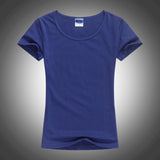 Slim Sexy Custom Logo photo Text Printed Female Women T shirt